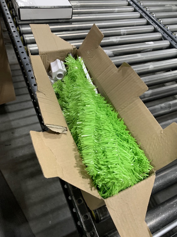 Photo 1 of [Timer & 8 Modes] 3Feet Christmas Tree Lime Green, Small Christmas Tree with Lights