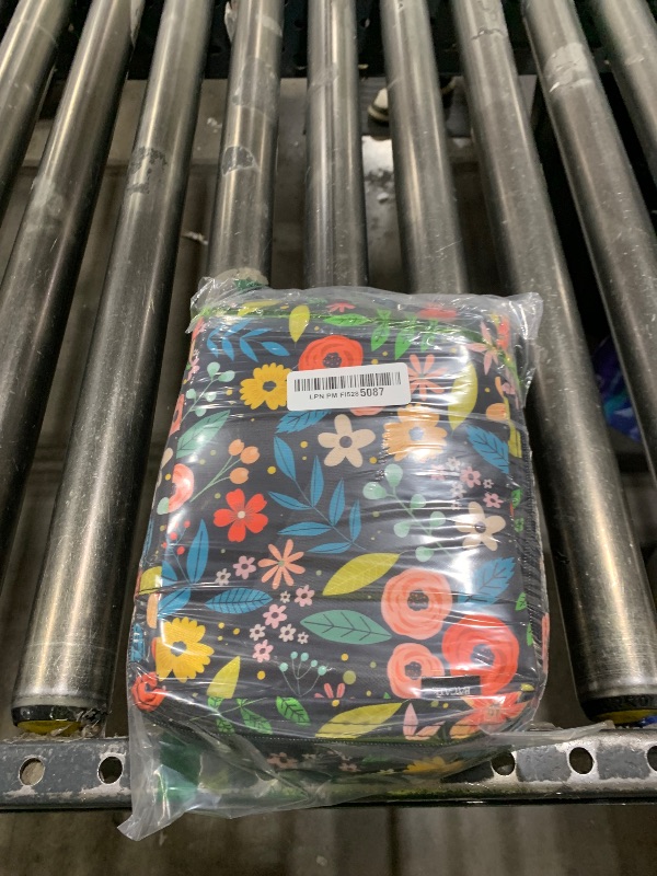 Photo 1 of BAGAIL 8 Set Packing Cubes Luggage Packing Organizer Bags for Travel Accessories-Black Floral