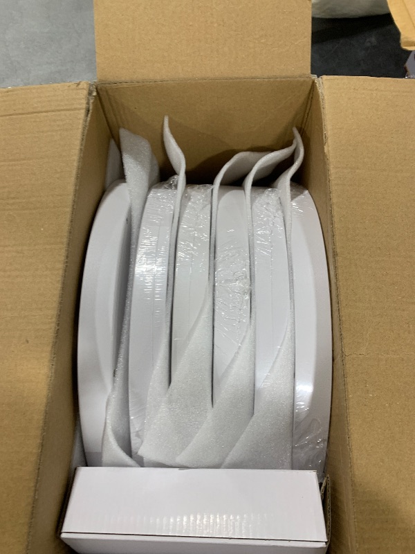 Photo 1 of 6pack 12 Inch Flush Mount Ceiling Light, 24w Led Ceiling Light, 3000k/4000k/6000k Selectable 2520lm Ceiling Lights, Super Slim Led Light Fixture For Bedroom Kitchen Living Dining Room Office (White)