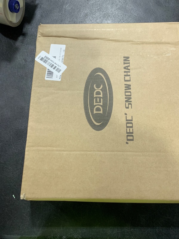 Photo 1 of DEDC Auto Lock Snow Tire Chains, 50s Quick Easy, Enhanced Manganese Steel Alloy Endurance Life 650 Mi for Off Road SUV and Pickup Truck 265 275 285 295 305 315 Set of 2 (LS1620)