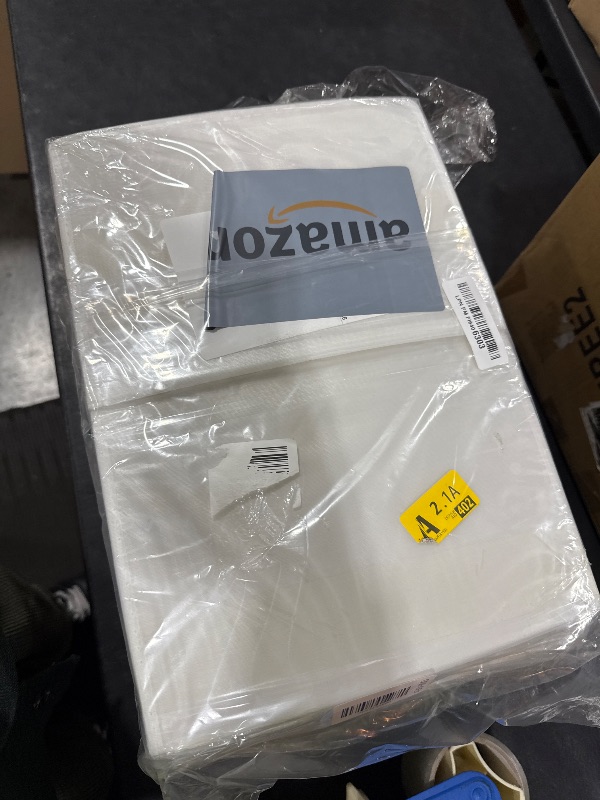 Photo 1 of 10 Pack Linen Closet Organizers And Storage, Closet Storage Bins for Closet Organization, Linen Closet Baskets Foldable Closet Organizer Bins with Clear Window For Organizing Clothing, Jeans