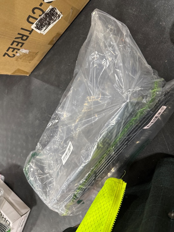 Photo 1 of 12 Pcs Under Couch Blocker for Bed Adjustable Furniture Plastic Under Bed Blocker with 30 Ties Black Couch Barriers for Dogs Pets Cats (Style 1)