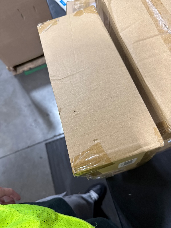 Photo 1 of 6ft Pop Up Prelit Christmas Tree with Remote, Collapsible pre lit Artificial Christmas Tree with Already Decorated Pull Up 100 White Lights Red&Gold Ribbon, Bows for Christmas Holiday Party Decor