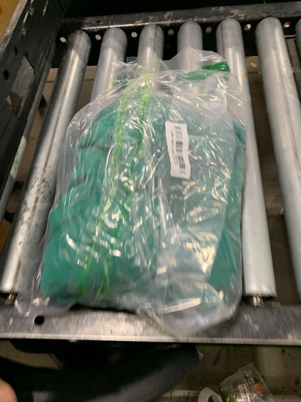 Photo 1 of 10 x 7 Feet Green Backdrop Curtain for Partie, Background Curtains for Photoshoot, Birthday, Wedding, Halloween, Thanksgiving, Christmas Day, New Year Party Decorations 5Ft x 7Ft, 2 Panels