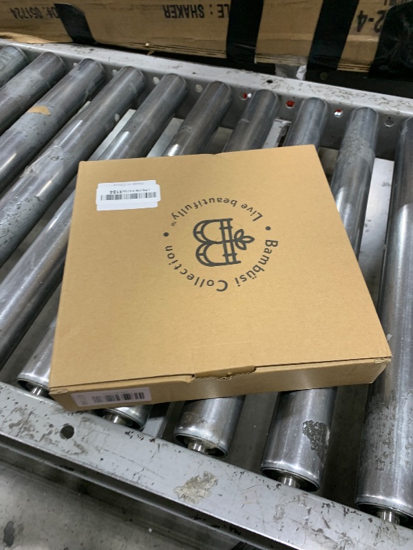 Photo 1 of Cabinet Organizer Shelf - Bamboo Corner Rack for Kitchen Counter, Cabinet Space Saver for Plates, Dishes, Bowls, Bread Pantry, Bathroom Storage or Countertop Stand, Black