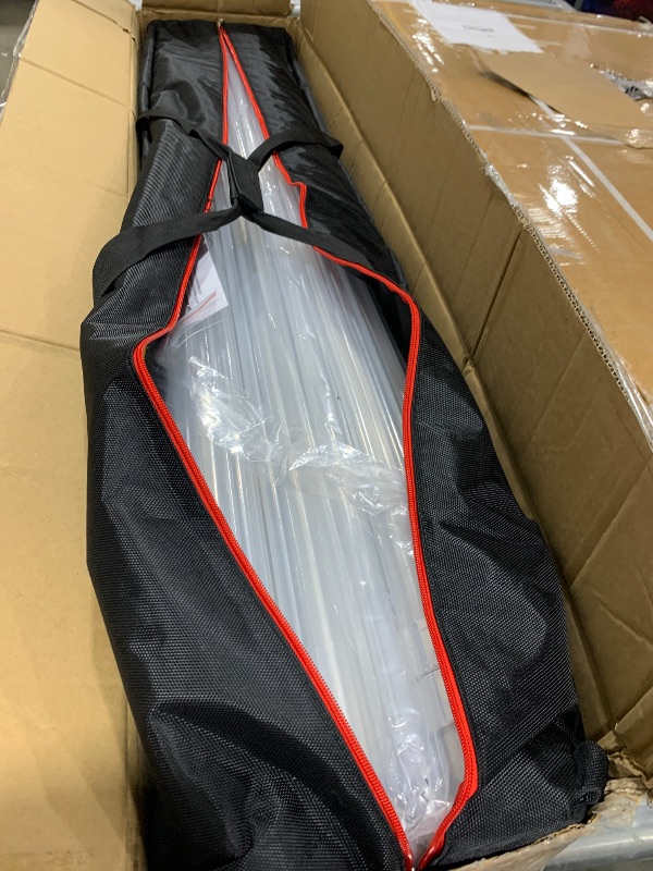 Photo 1 of 10x10 Pipe and Drape Stand Kit, Heavy Duty Backdrop Stand Adjustable, Sturdy Metal Back Drop Decoration Frame with Flat Base for Parties, Flower Wall, Wedding, Event,Trade Shows, Photo Shoot