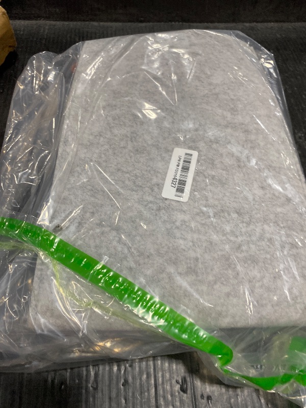 Photo 1 of –Felt Staircase Organizer for Home Storage – Large Capacity Stair Step Basket with Handles – Space Saving Solution for Clothes, Toys, Books, Mail – Dark Grey / Light Grey / Beige (light grey)