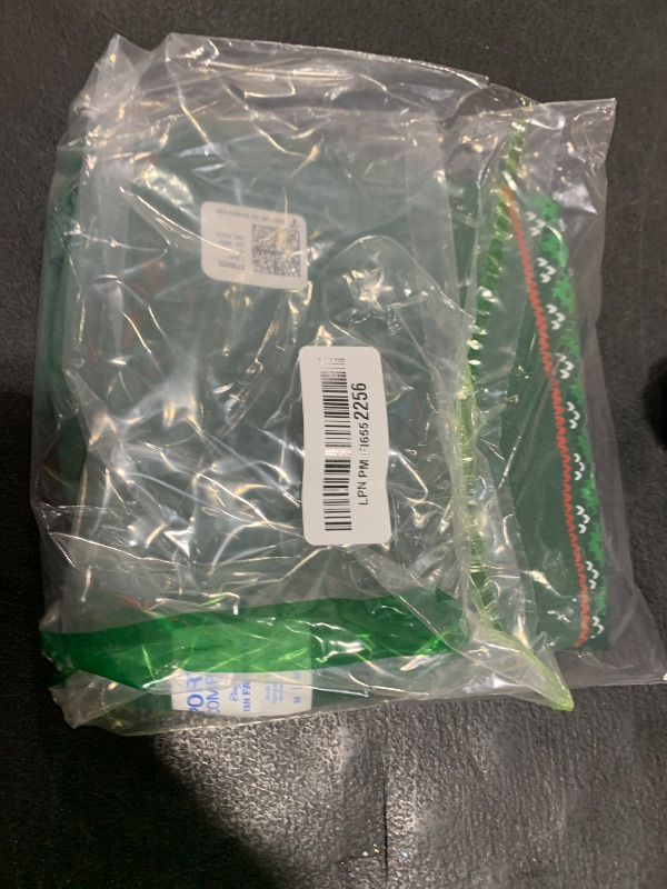 Photo 1 of *SEE CLERK NOTES* Overstimulated But Festive Possum Christmas Ugly Xmas Pajama T-Shirt M, GREEN