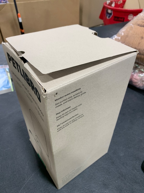 Photo 1 of PETLIBRO Automatic Cat Feeder with Camera, 1080P HD Video with Night Vision, 5G WiFi Pet Feeder with 2-Way Audio, Low Food & Blockage Sensor, Motion & Sound Alerts for Cat & Dog Single Tray