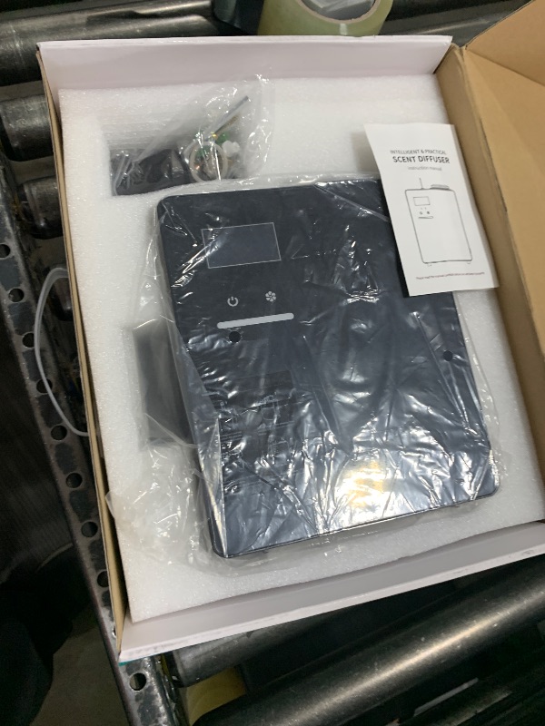 Photo 1 of Waterless Essential Oil Diffuser 5000 Sq.Ft Coverage for Large Home, Hotel, or Office, 200ml Cold Air Scent Diffuser Machine with Bluetooth App Control, Quiet No-Heat HVAC Fragrance Diffuser