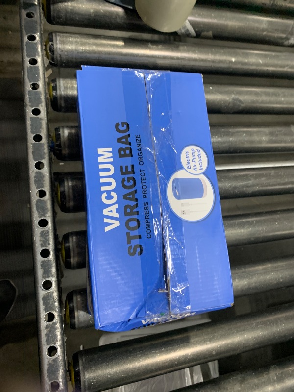 Photo 1 of 10 Pack Travel Vacuum Storage Bags with Rechargeable Wireless Electric Pump for Luggage, Suitcase, Carry-on Size Vacuum Seal Compression Space Saver Bags for Clothes and Clothing Travel