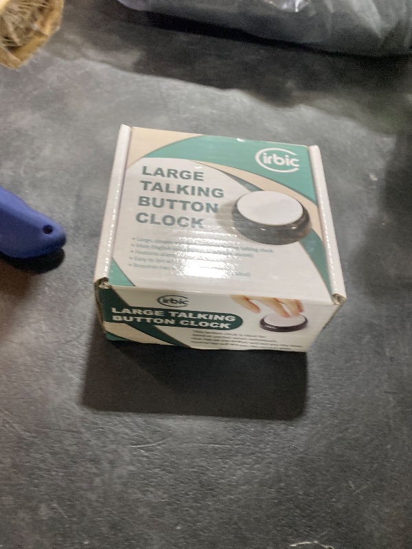 Photo 1 of Talking Large Button Alarm Clock - Telling Time and Date for Elderly, Impaired Sight or Blind