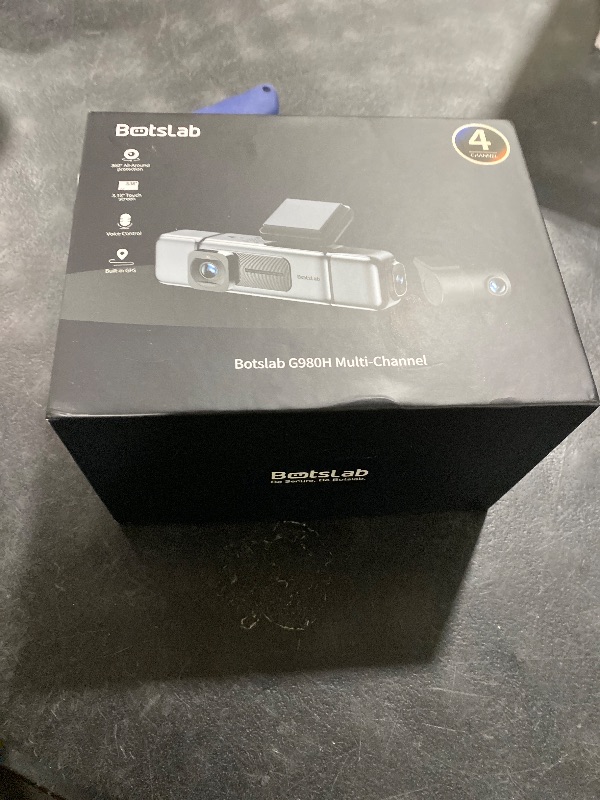 Photo 1 of BOTSLAB 3K 4 Channel Dash Cam, 560° All-Sides View, Front and Rear Inside Car Camera with 3.18”Touch Screen, Dash Camera 24/7 Parking Mode, Built-in GPS 5.8GHz WiFi Voice Control, Free 128GB Card