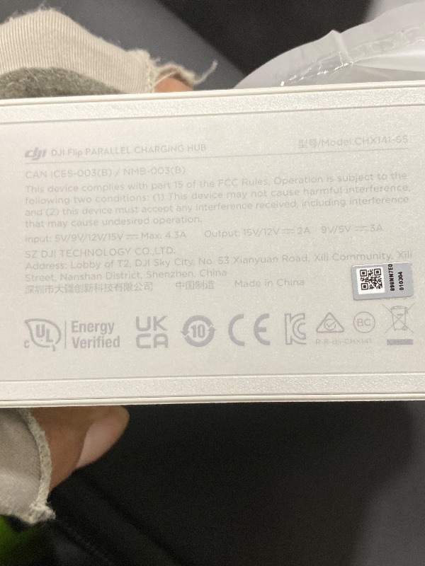 Photo 1 of **SOLD FOR PARTS, SEE NOTES** DJI Flip Fly More Combo With RC 2 Screen Remote Controller, Drone With 4K UHD Camera for Adults, Palm Takeoff, Auto Return, Intelligent Flight, 3 Batteries for 93-Min Flight Time