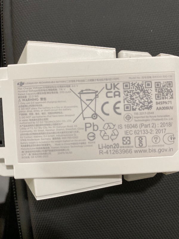 Photo 1 of **SOLD FOR PARTS, SEE NOTES** DJI Flip Fly More Combo With RC 2 Screen Remote Controller, Drone With 4K UHD Camera for Adults, Palm Takeoff, Auto Return, Intelligent Flight, 3 Batteries for 93-Min Flight Time