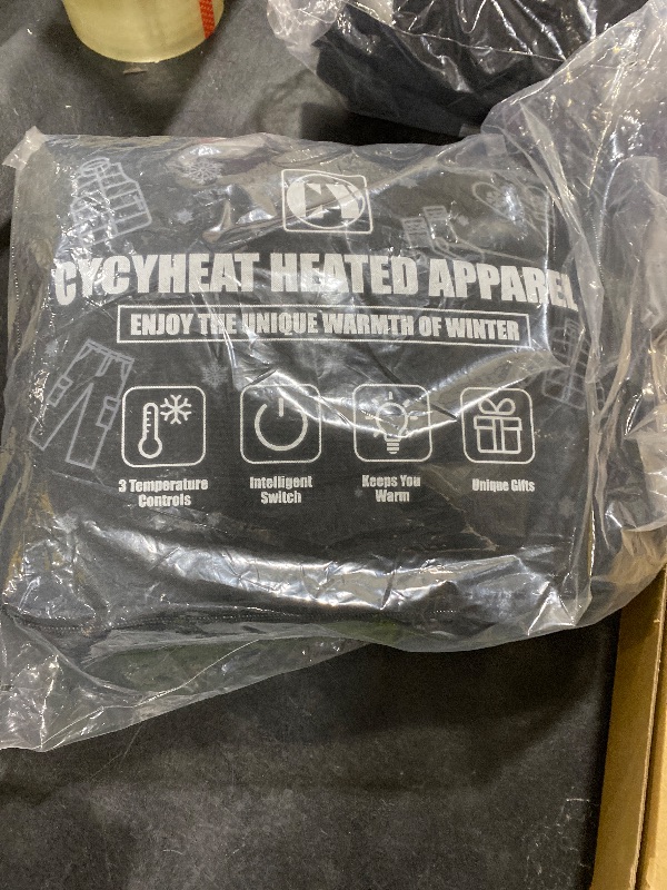 Photo 1 of Men Heated Pants, 4 IN1 Control Switch Cargo Baggy Heating Sweatpants for Mens, Upgraded 7.4V 10000mAh Battery Pack