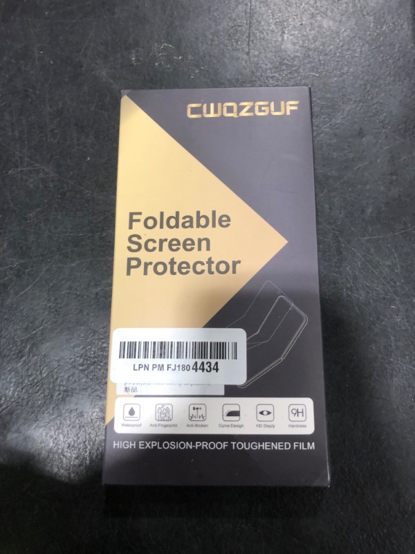 Photo 1 of [3+3+1 Pack] Screen Protector Compatible with Galaxy Z Flip 7 5G - 3 Inner TPU Film + 3 Tempered Glass + 1 Camera Lens Protectors with Alignment Tool, Easy Installation, High Clarity, Bubble Free