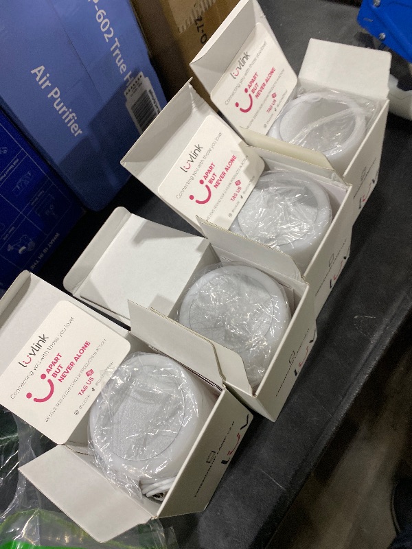 Photo 1 of LuvLink Friendship Lamps No Subscription WiFi Touch Lamp for Long Distance Relationships, Couples, Friends & Family - Gift Ready (Set of Four)