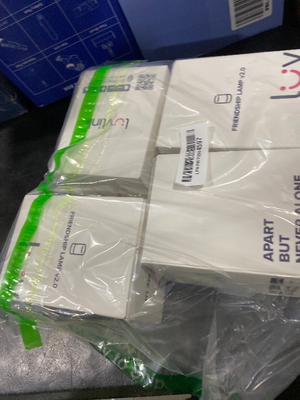 Photo 1 of LuvLink Friendship Lamps No Subscription WiFi Touch Lamp for Long Distance Relationships, Couples, Friends & Family - Gift Ready (Set of Four)