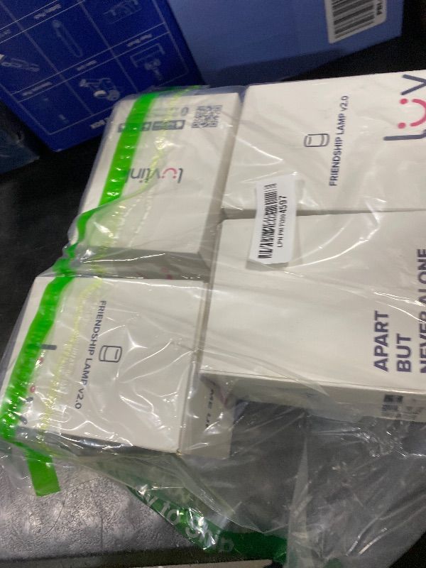 Photo 1 of LuvLink Friendship Lamps No Subscription WiFi Touch Lamp for Long Distance Relationships, Couples, Friends & Family - Gift Ready (Set of Four)