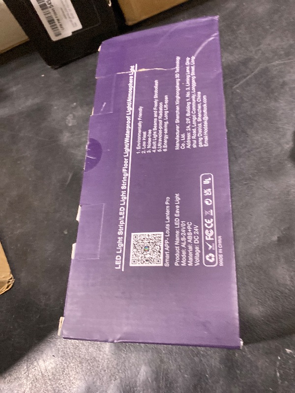 Photo 1 of 100FT Permanent Outdoor Lights for House, 2025 RGB LED Waterproof Christmas Lights Outdoor with Smart APP Remote Control, Outside Eaves Lighting House Decor for Holiday, Halloween, Roof, Party, Daily