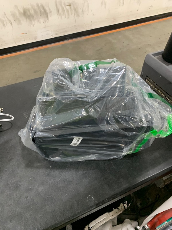 Photo 1 of [Set of Three] Cable Management Boxes Organizer, Large Storage Wires Keeper Holder for Desk, TV, Computer, USB Hub, System to Cover and Hide & Power Strips & Cords (Black)