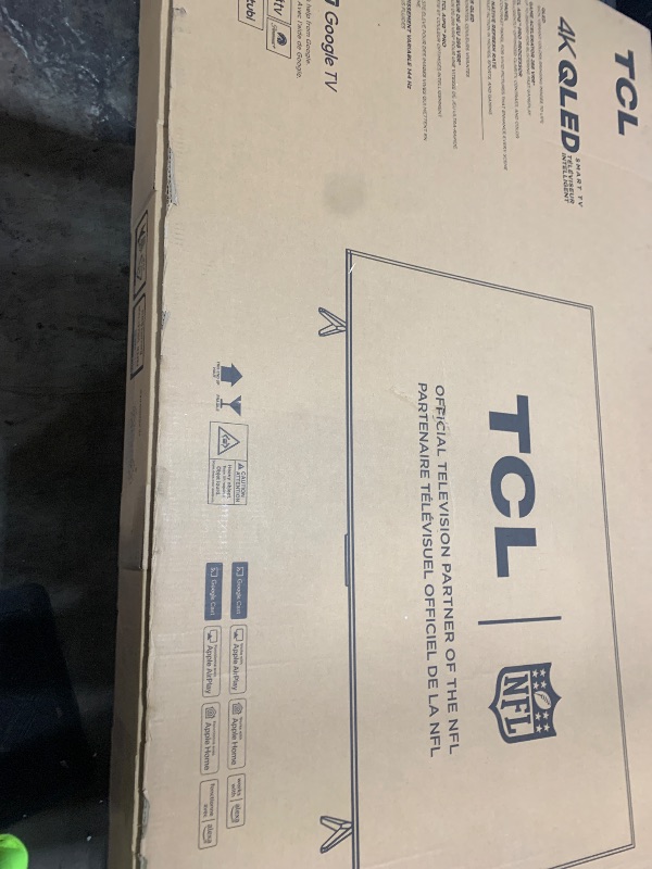 Photo 1 of (PARTS ONLY)-----------------------TCL 65 Inch Class T7 Series | 4K QLED HDR | 65T7, 2025 Model | 120HZ-144HZ High Brightness Smart Google TV Dolby Atmos Audio | Voice Remote Alexa Gaming Streaming Television