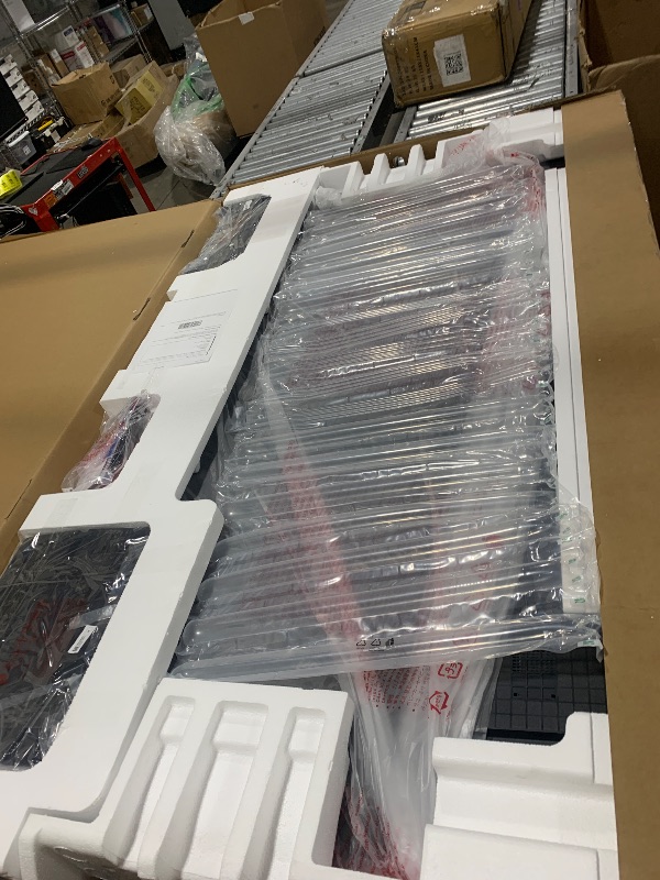 Photo 1 of FOR PARTS, TV DOES NOT FUNCTION************* TCL 75 Inch Class QM7K Series | Mini LED QLED 4K HDR | 75QM7K, 2025 Model | 120HZ-144HZ Anti Reflective Screen Smart Google TV Dolby Atmos Onkyo Audio | Voice Remote Alexa Gaming Streaming Television