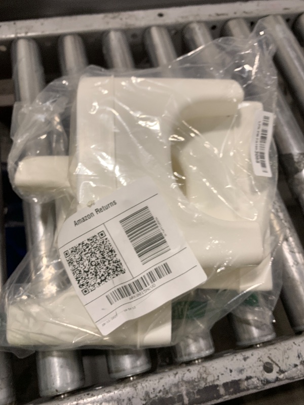 Photo 1 of **Missing parts**Recximi 2Pcs Poop Toilet Stool, Portable Bathroom Potty Stool, Non-Slip Toilet Foot Stool Squat Adult, Pooping Step Stool for Adults & Toddlers, Portable for Travel, White 2 Pack