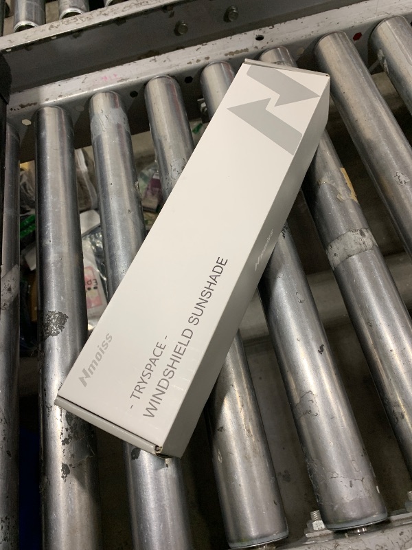 Photo 1 of [2025 Upgrade] Nmoiss Windshield Sun Shade Umbrella - [Vinyl Coating Heat Shield] Protect Car from Sun Rays & Heat Damage Keep Cool and Protect Interior, Spring Structure Edge Medium 56" L x 31" W