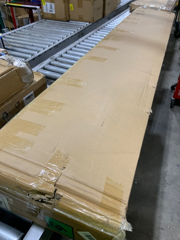 Photo 1 of missing pieces***************** NELYE California-King Platform Bed Base - 14 Inch Solid Wood Mattress Foundation with Support Slats and Legs, California King Size Rubberwood Simple Bed Frame