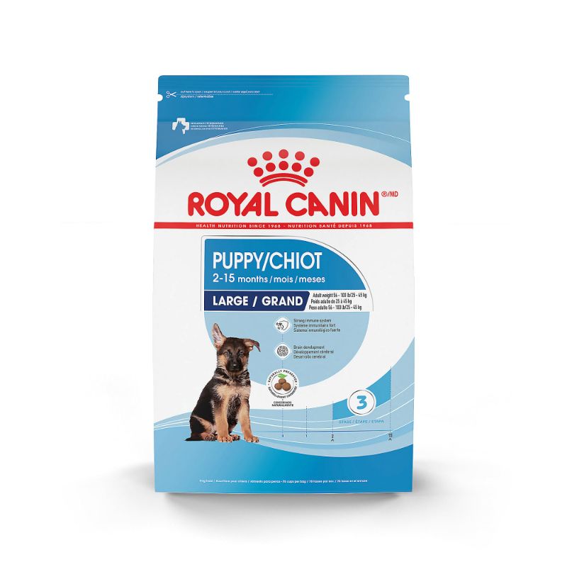 Photo 1 of Royal Canin Size Health Nutrition Large Puppy Dry Dog Food, 30 lb Bag
EXP JAN/28/2026