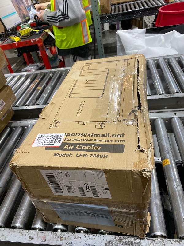 Photo 1 of AEROZY Portable Air Conditioner Windowless, Evaporative Cooler with Screen, Remote, 3 Speeds, 12H Timer-04