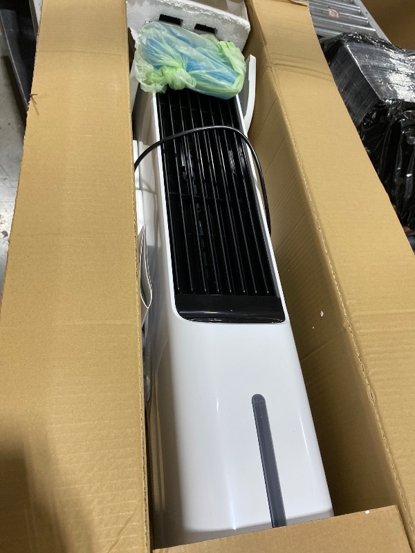 Photo 1 of Uthfy 41 Inch Cooling Fans That Blow Cold Air, Portable Evaporative Air Cooler with Remote, 12H Timer, 120°Oscillation, 4 Mode, Easy Cleaning, Swamp Cooler Windowless Air Conditioner for Bedroom, Room