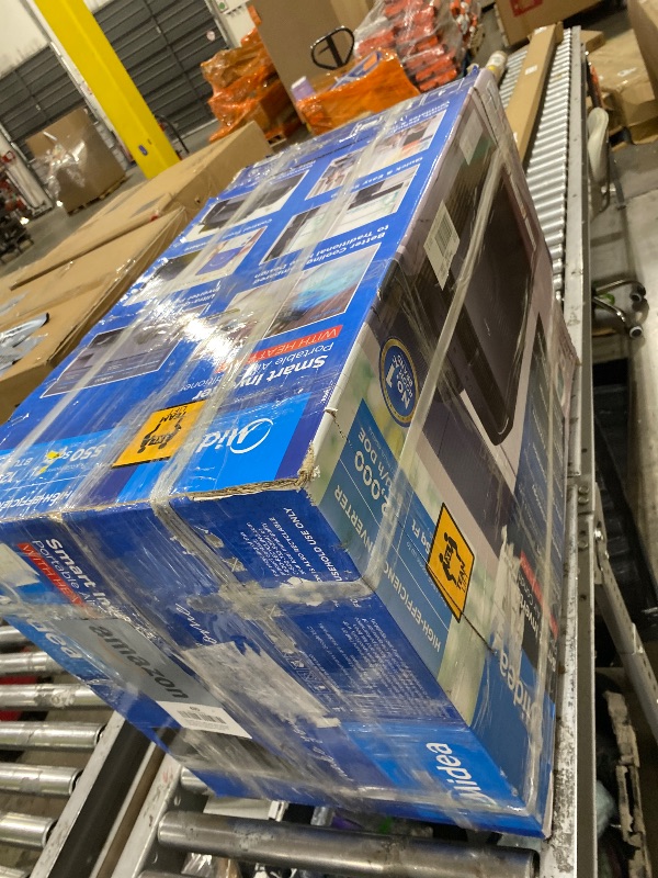 Photo 1 of Midea Duo 14,000 BTU (12,000 BTU SACC) High Efficiency Inverter Ultra Quiet Portable Air Conditioner, with Heat up to 550 Sq. Ft., Works with Alexa/Google Assistant, with Remote Control & Window Kit