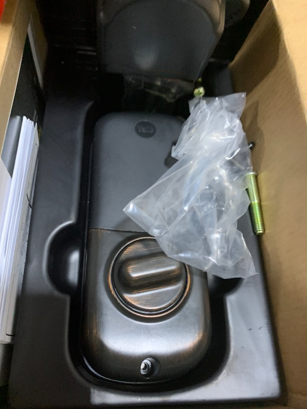 Photo 1 of Yale Assure SL Deadbolt Smart Lock, Black Suede Keyless Entry Door Lock with Wi-Fi Connected Touchscreen for Front or Back Door, ?YRD256-CBA-BSP