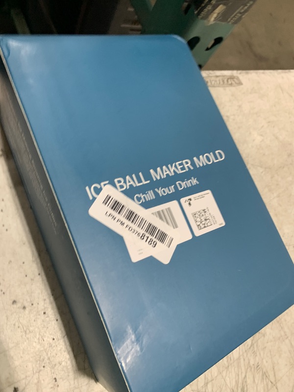 Photo 1 of WIBIMEN Mini Ice Cube Trays, Small Tiny Round Pebble Crushed Nugget Ice Trays for Freezer with Lid - Chilling Drinks Coffee Juice(4 Pack/0.55In - Blue)