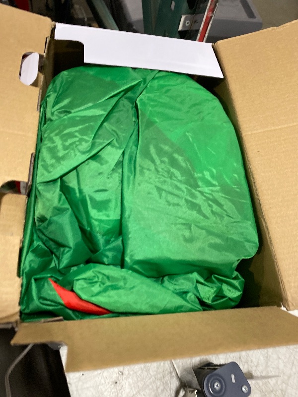 Photo 1 of 10.7 FT Christmas Inflatables Train with Santa Claus Reindeer Snowman Christmas Tress Built-in LED Lights Blow Up Christmas Decor for Christmas Party Holiday Outdoor Garden Lawn Yard Decorations