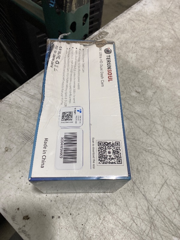 Photo 1 of TERUNSOUl 4K+4K Dash Cam Front and Rear, Free 128GB Card Included, 5.8GHz WiFi Dash Camera for Cars, Built-in GPS, G-Sensor, 170°Wide Angle, 3" IPS Screen, 24H Parking Mode, Support 512GB Max