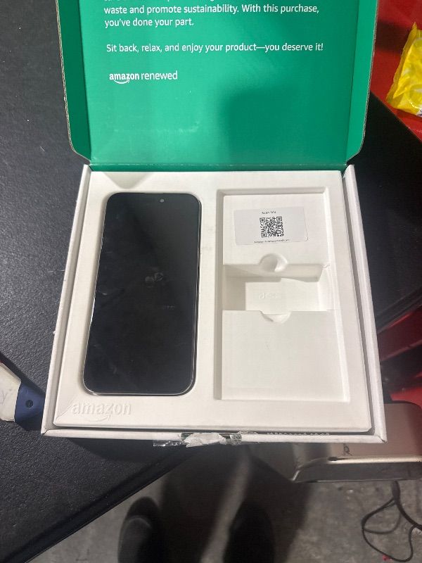 Photo 1 of **DOESN'T WORK** Apple iPhone (Renewed Premium) 15 Pro Max, 256GB, Natural Titanium - Unlocked