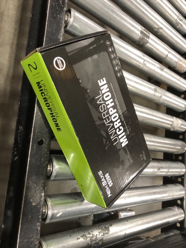 Photo 1 of NEW BAXS Wireless Microphones,Dual Karaoke Microphone System,Microfonos Inalambricos with Rechargeable Receiver, Cordless Dynamic Mic Set for Singing, Wedding, DJ, Party, Speech,Micro Matte Gray