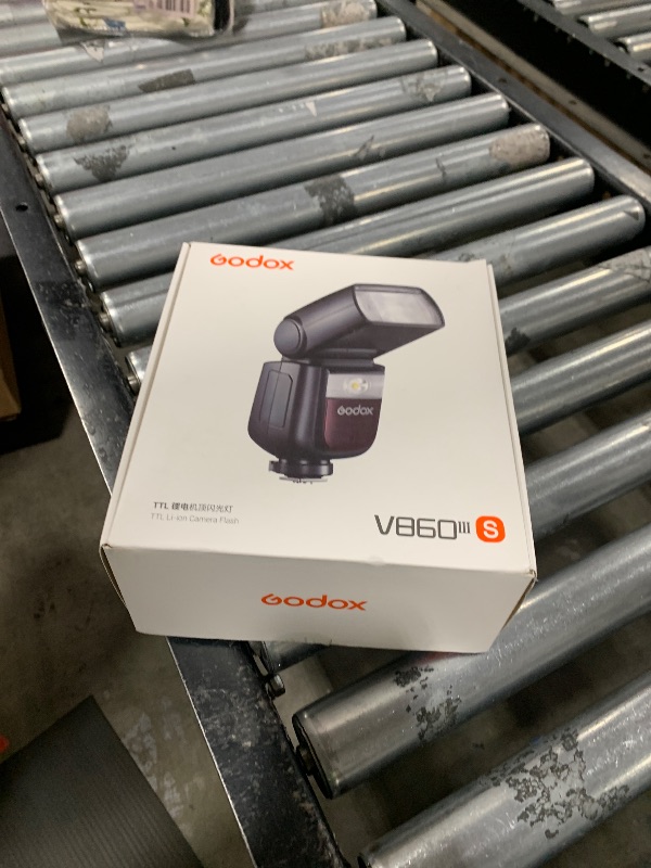 View 2 of Godox V860III-S Camera Flash for Sony Camera, 2.4G Wireless TTL 1/8000s HSS Speedlite, 480 Full Power Shots Light, Rechargeable Li-ion Battery, 0.01-1.5s Recycle Time,10 Levels LED Modeling Speedlight