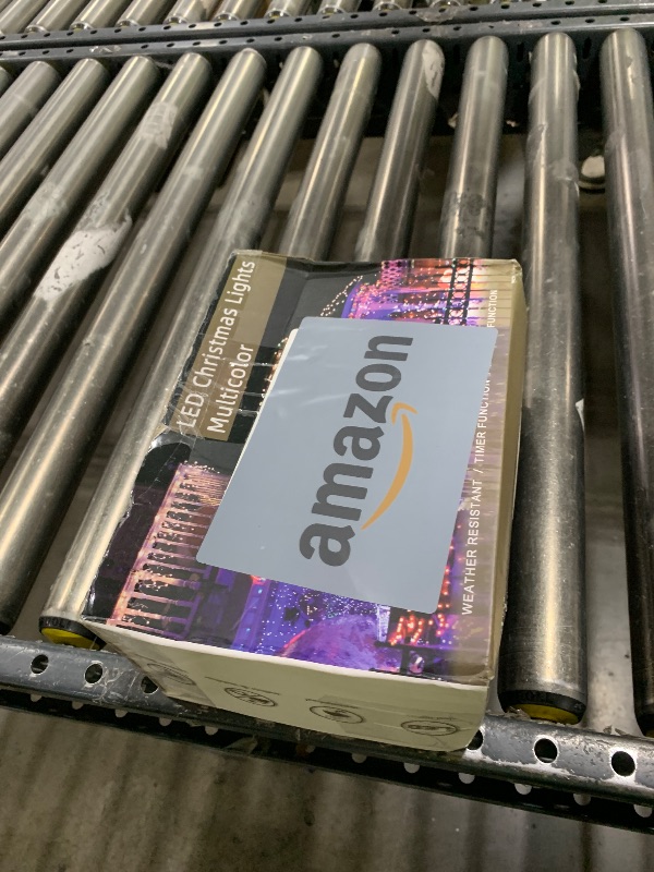 Photo 1 of 1296 LED 131FT Christmas Lights 288 Drops, Outdoor Hanging light with 8 Modes & Timer, Plug in Curtain String Light Outdoor Waterproof for House Holiday Wedding Party Garden Outside Decor (Multicolor)