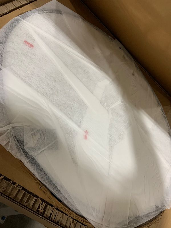 Photo 3 of Arcus Home Round Mirror - 30 Inch Beveled Frameless Circle Mirror for Bathroom, Bedroom, Living Room, Vanity, Entryway