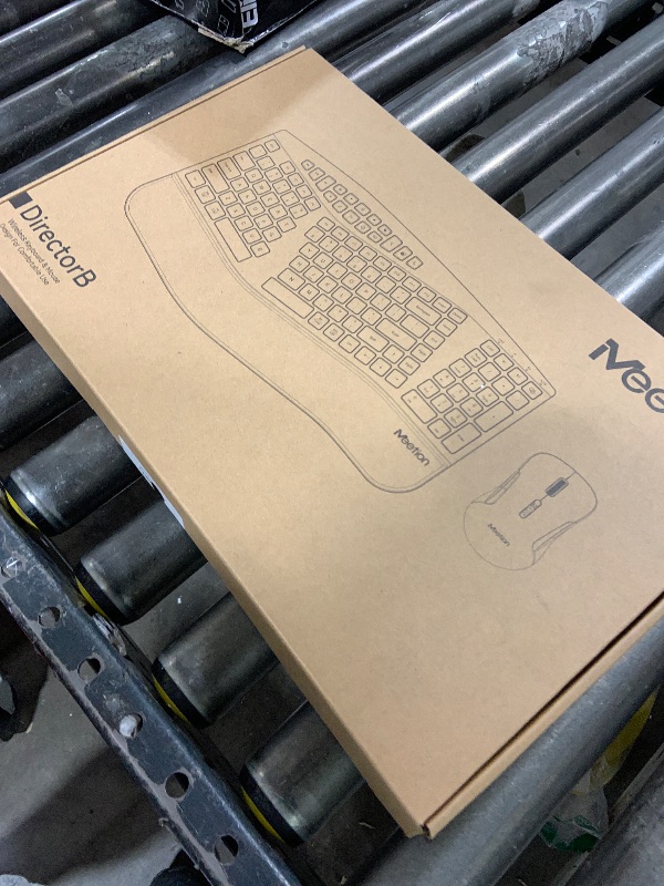 Photo 1 of MEETION Ergonomic Keyboard and Mouse, Multi-Device Bluetooth Keyboard and Mouse Wireless, 4 DPI Adjustable Mouse, Full-Sized Split Keyboard, for PC/Computer/Laptop/Tablet/Window/Mac (2025 Upgrade)
