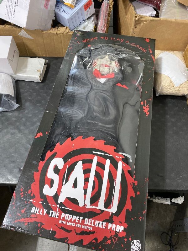 Photo 1 of Saw 1:1 Scalee Billy Puppet Prop w/Sound & Motion