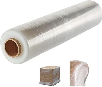 Photo 1 of  Shink Wrap Industrial Clear Plastic Wrap for Pallet Wrapping, Moving, Packing and Storage