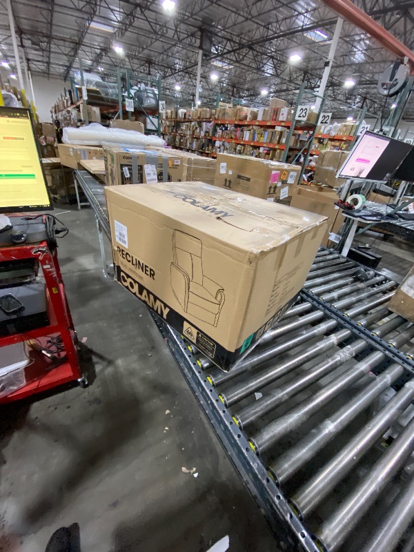 Photo 1 of missing parts---------------------------------------grey Colamy Recliner Chair