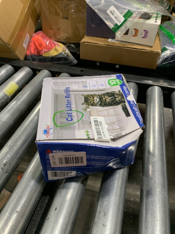 Photo 1 of 10 Pack Cat ter Refill Bags 100% Enhanced Odor Control Generic Litter Refills Compatible with Standard, Plus, XL Pail