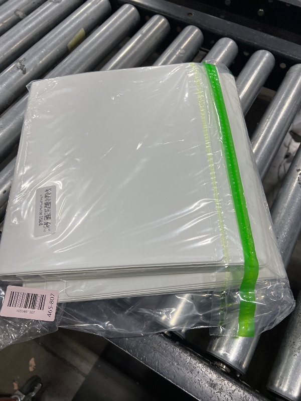 Photo 1 of 0.5-inch 3-Ring Binder with 2 Interior Pockets, 0.5'' Basic Binders Holds US Letter Size 8.5'' x 11''for Office/Home/Back to School, 6 Pack (White)